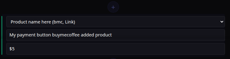 Add payment button